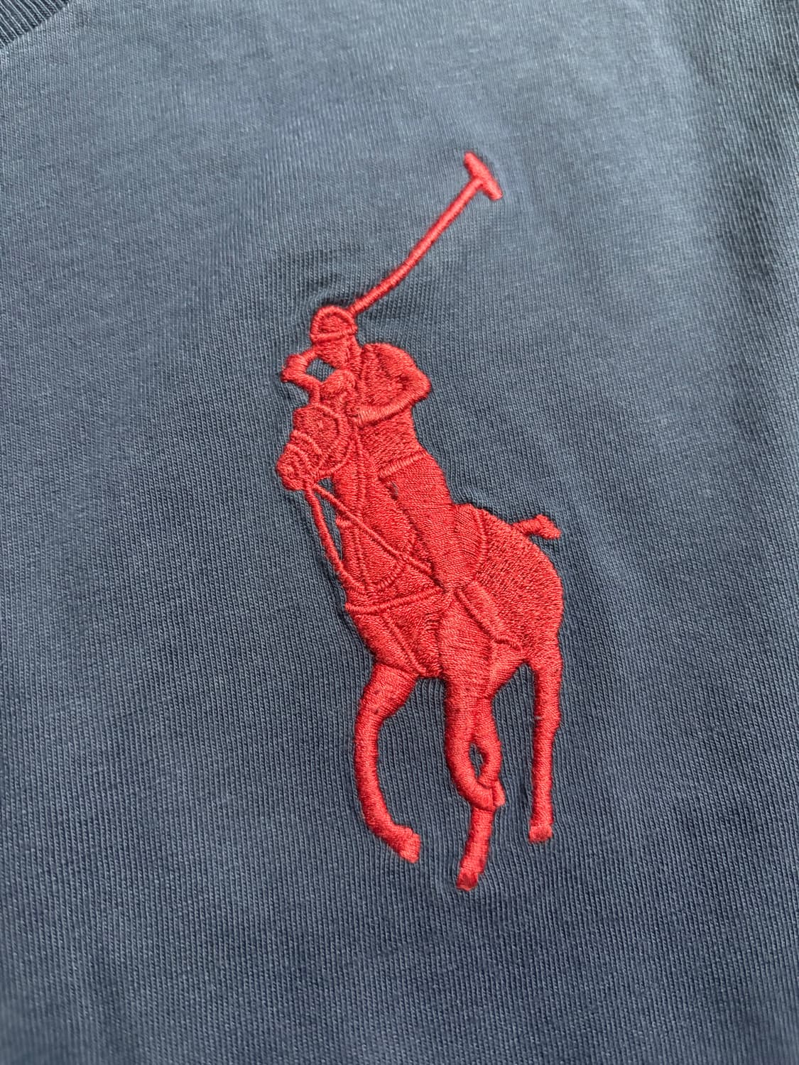 폴로 랄프로렌 빅포니 USA 패치 롱슬리브 네이비 상품이미지3