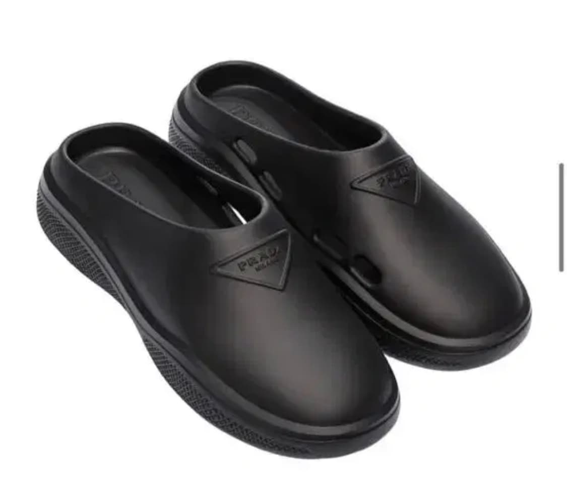 프라다 멜로우 러버 삼각로고 물 클로그 샌들 (10사이즈) 상품이미지6