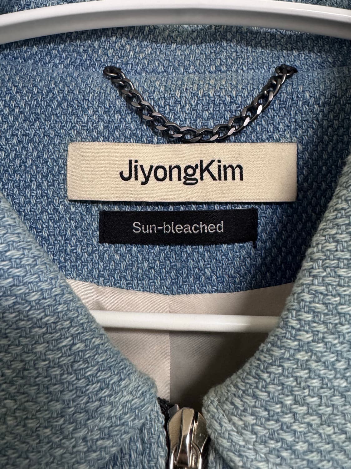 지용킴 25ss 썬블리치 로우 엣지 자켓 상품이미지7