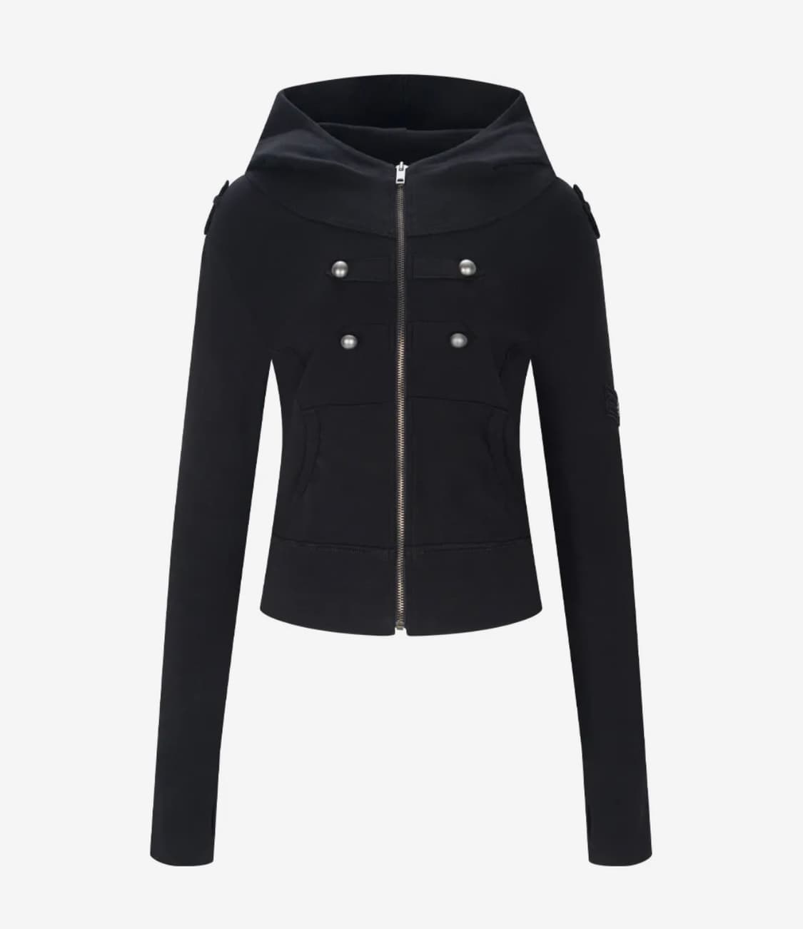 (에스파 닝닝 착용) 플리즈노팔로우 나스 밀리터리 후디 상품이미지2