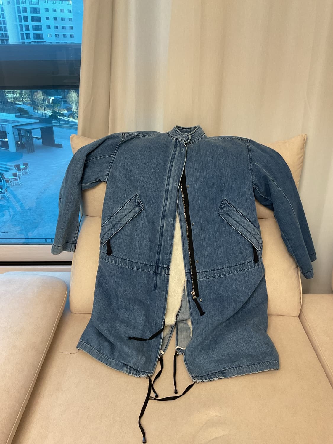 Helmut lang denim fishtail parka 상품이미지4