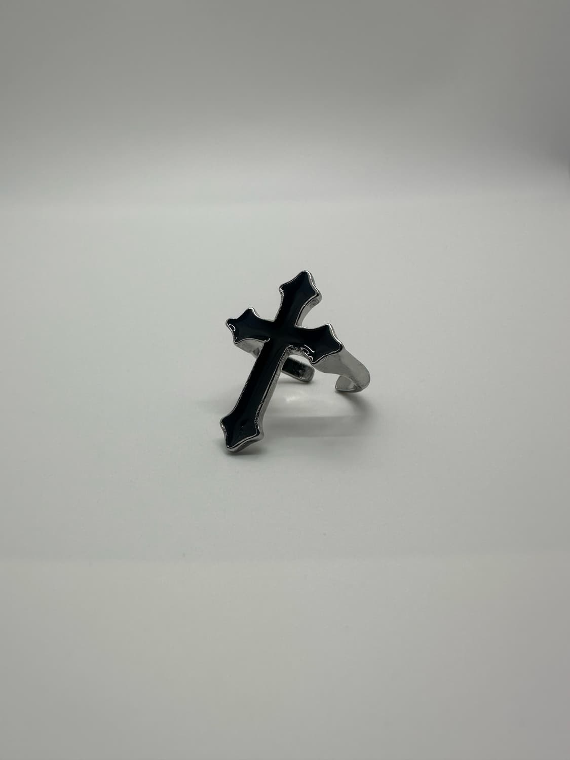 y2k 고딕 십자가오픈링(새상품) 상품이미지3