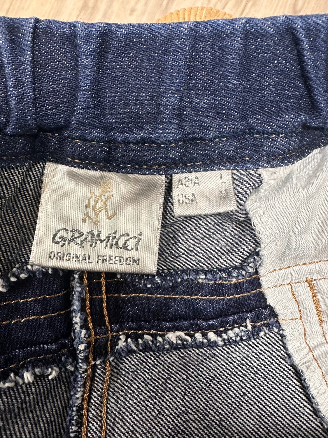 그라미치 루즈 테이퍼드 카고 팬츠 인디고 L 사이즈 상품이미지3