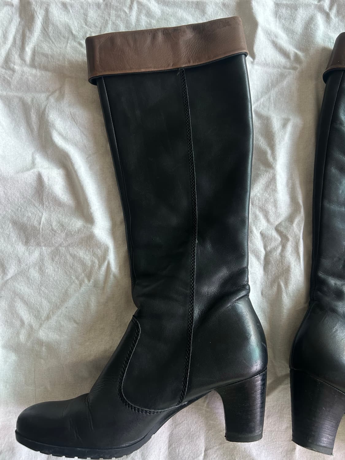 Nine West 블랙 롱부츠 37 상품이미지5