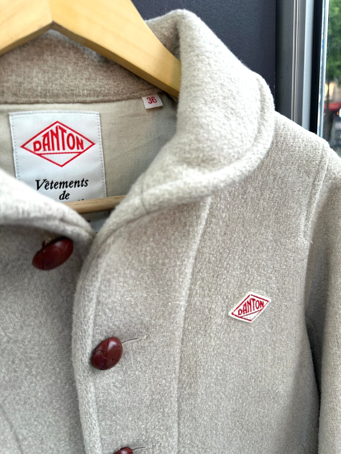 36/ 단톤 Wool Pile Jacket 상품이미지5
