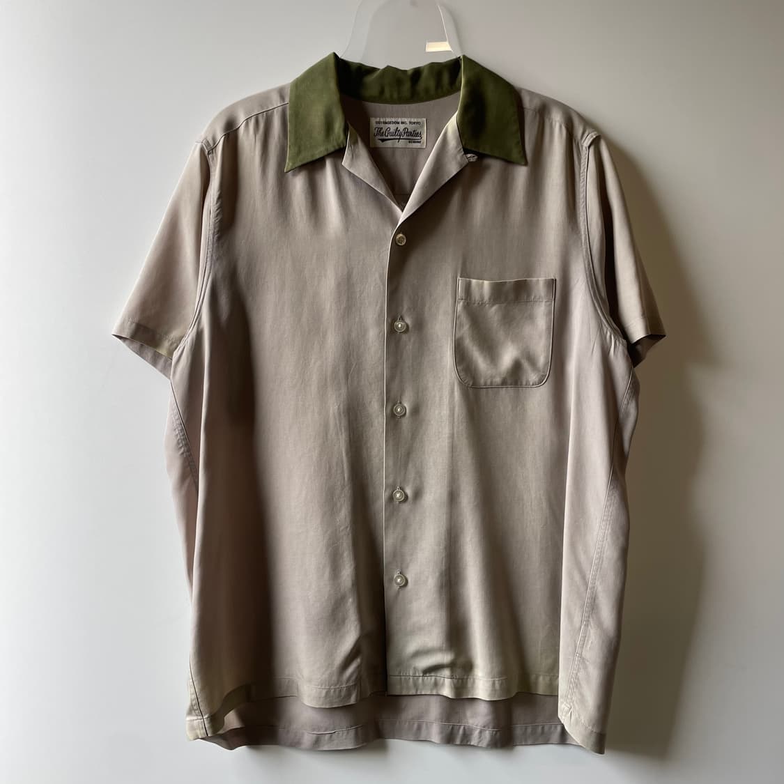 와코마리아 리오셀 오픈카라 마리아 반팔셔츠 상품이미지2