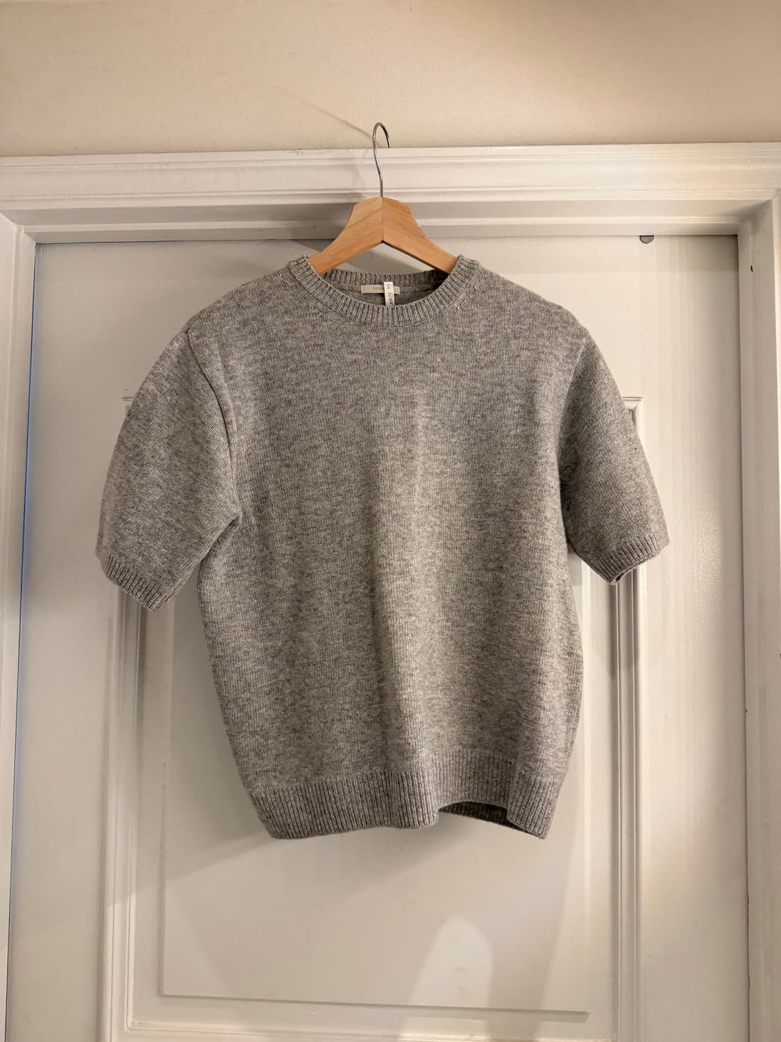 울 니트 반팔 스웨터  상품이미지1