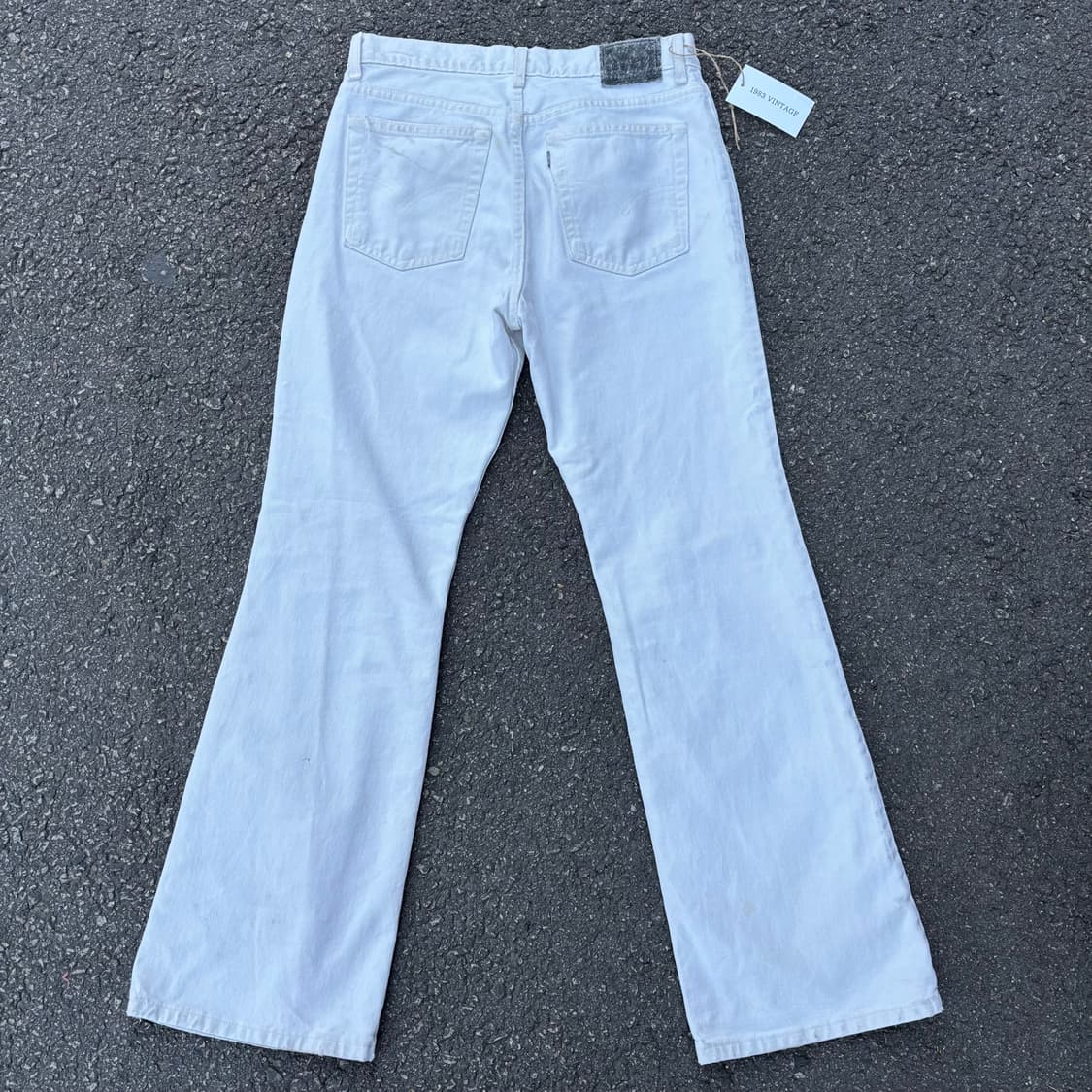 90년대 미국 리바이스 실버탭 힙스터 플레어진 상품이미지5