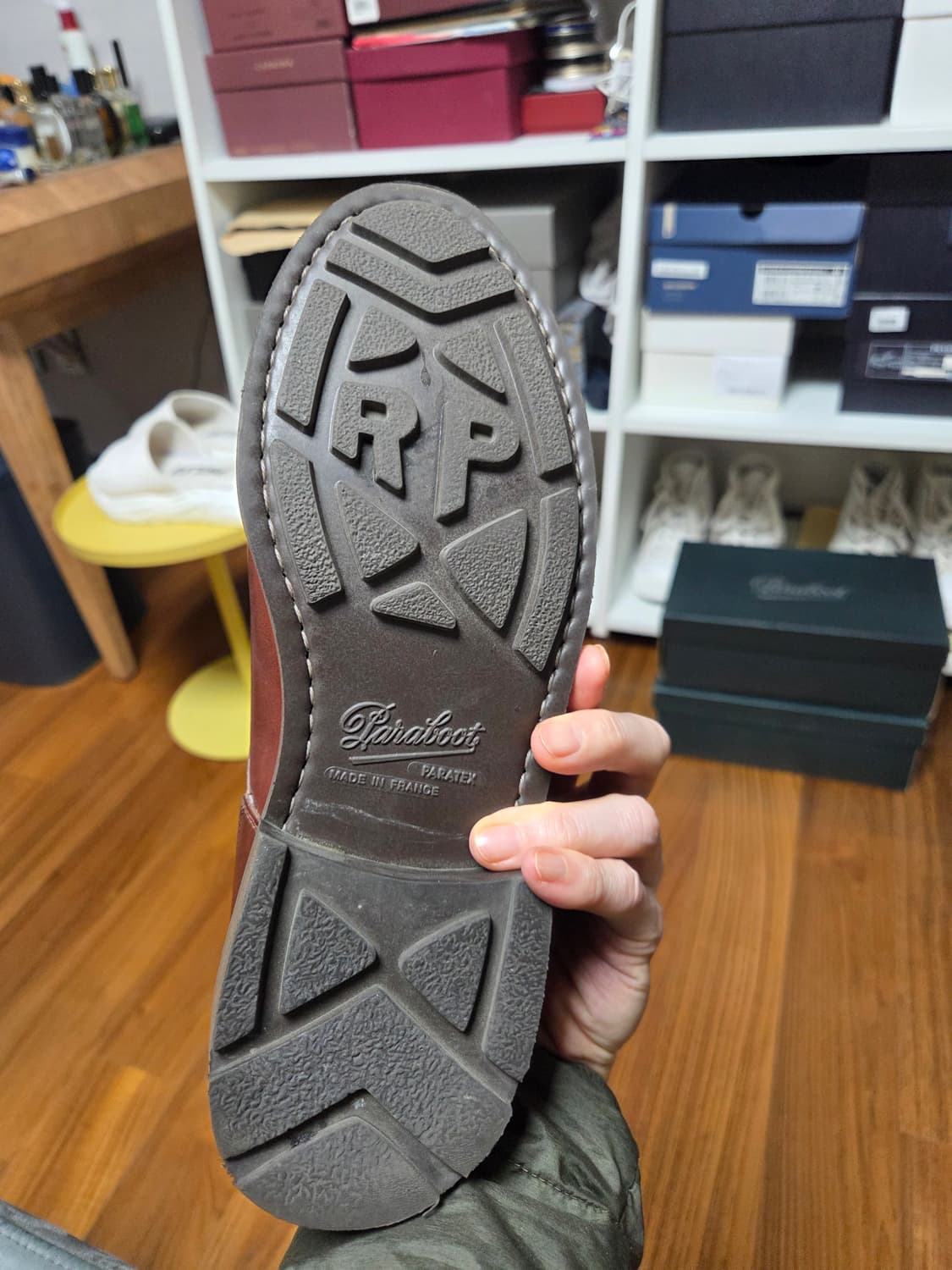 파라부트 샴보드 오크브라운 화이트 투톤  상품이미지6