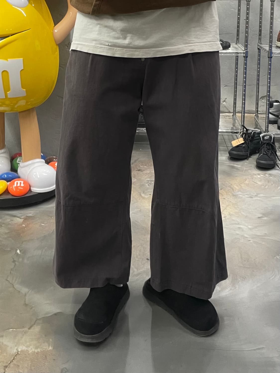 폴리테루 원턱 고시마 팬츠 상품이미지9