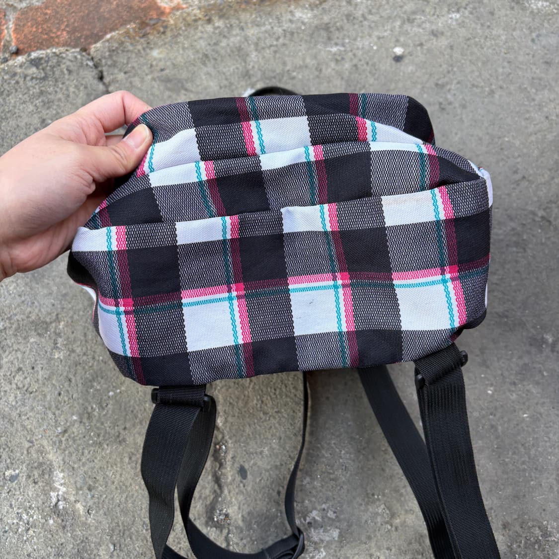 Jansport 잔스포츠 체크 미니백팩 가방 상품이미지4