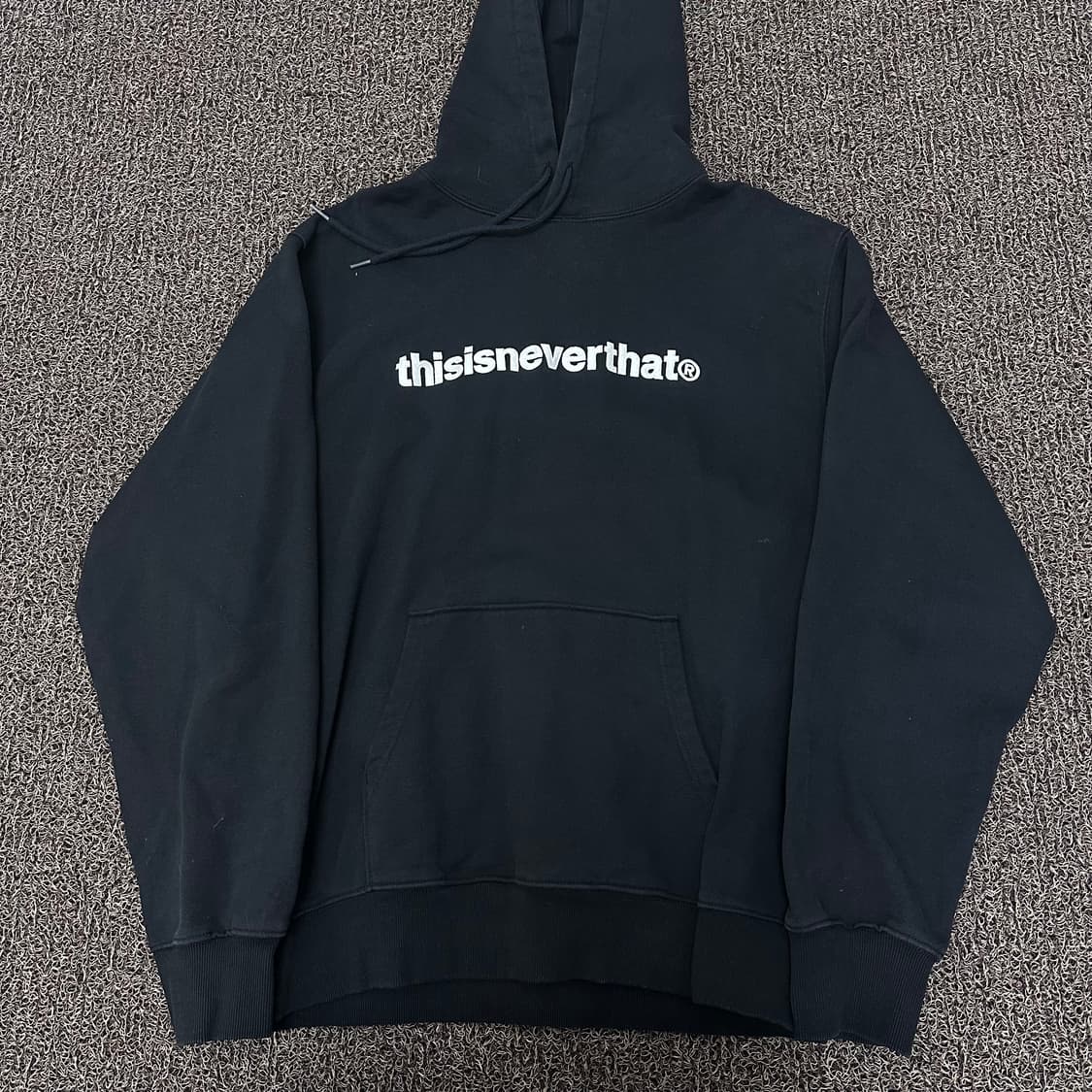 디스이즈네버댓 후드티 블랙  상품이미지1