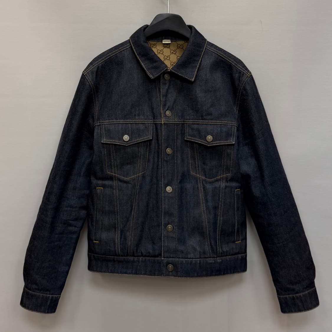 구찌 GG 리버서블 데님 재킷 (95) 상품이미지3