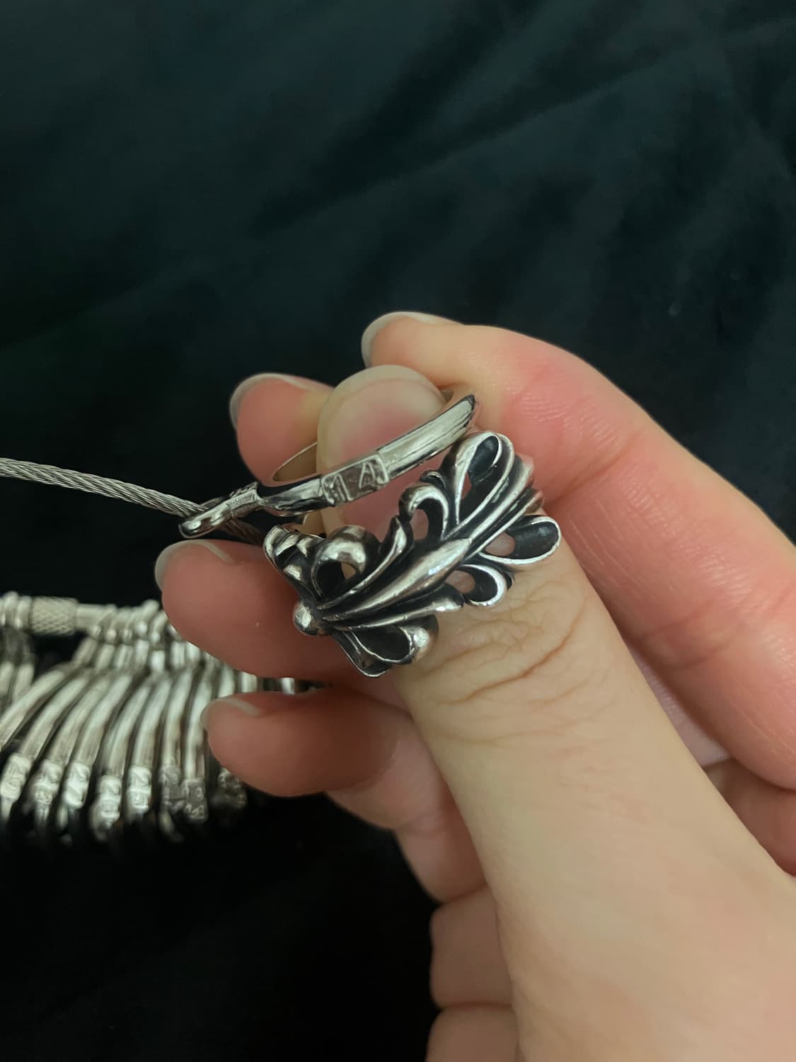 크롬하츠 더블플로랄링 상품이미지4