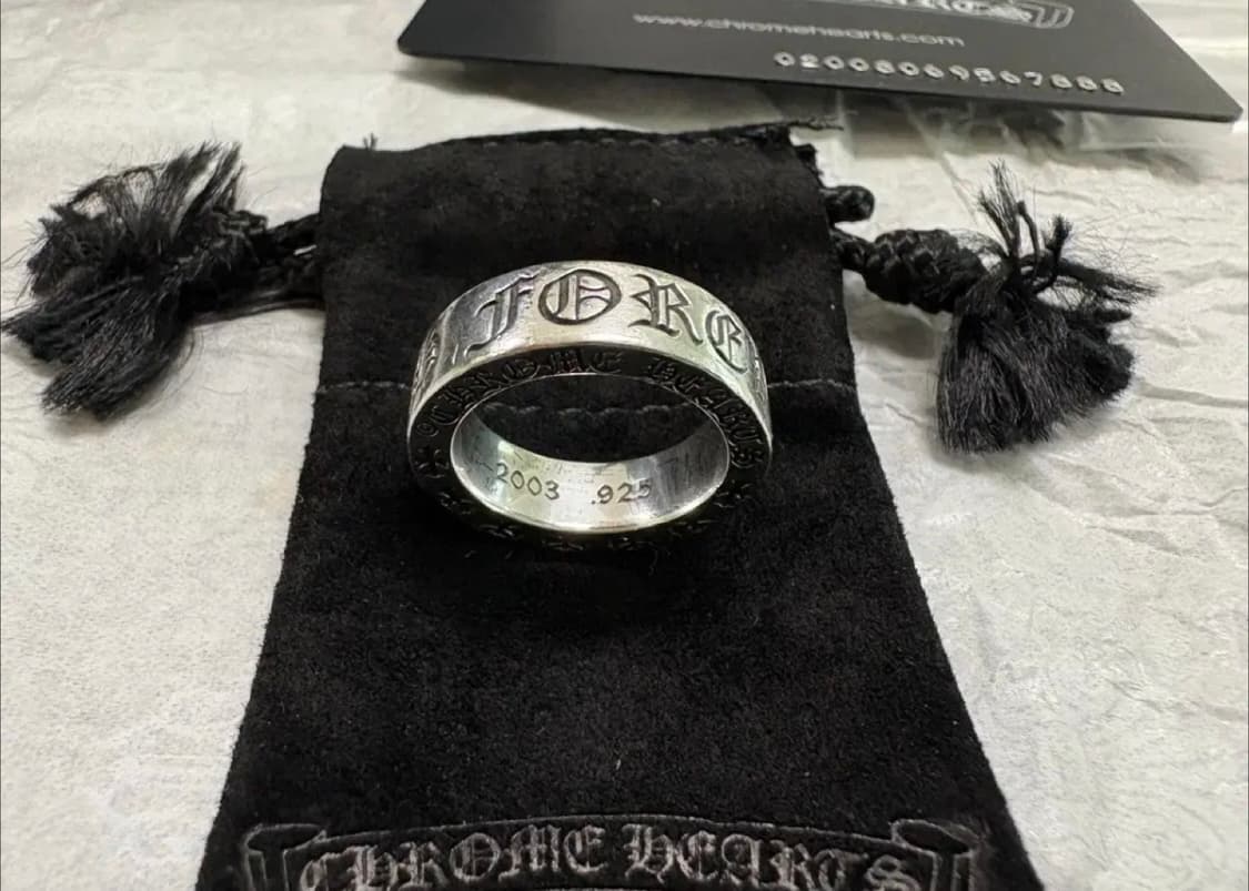 [국내 10호] 크롬하츠 포에버링 반지 목걸이 팔찌 귀걸이 상품이미지3