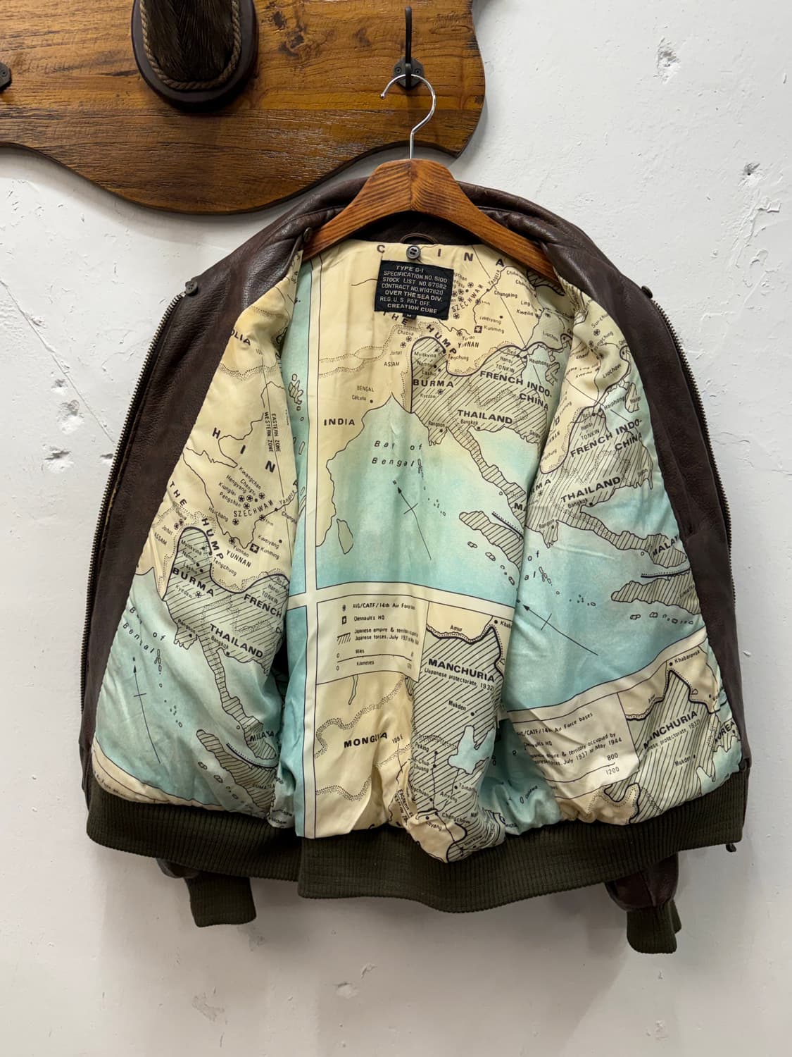 CREATION CUBE G-1 Flight Jacket 상품이미지7