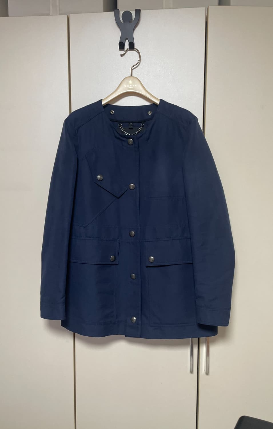 Belstaff 벨스타프 여성 네이비 후드 자켓 38 (55) 상품이미지3