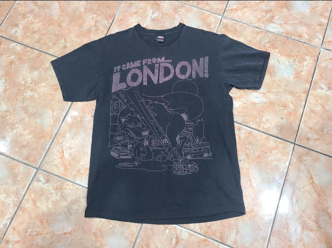스투시 IT CAME FROM...LONDON 티셔츠 상품이미지1
