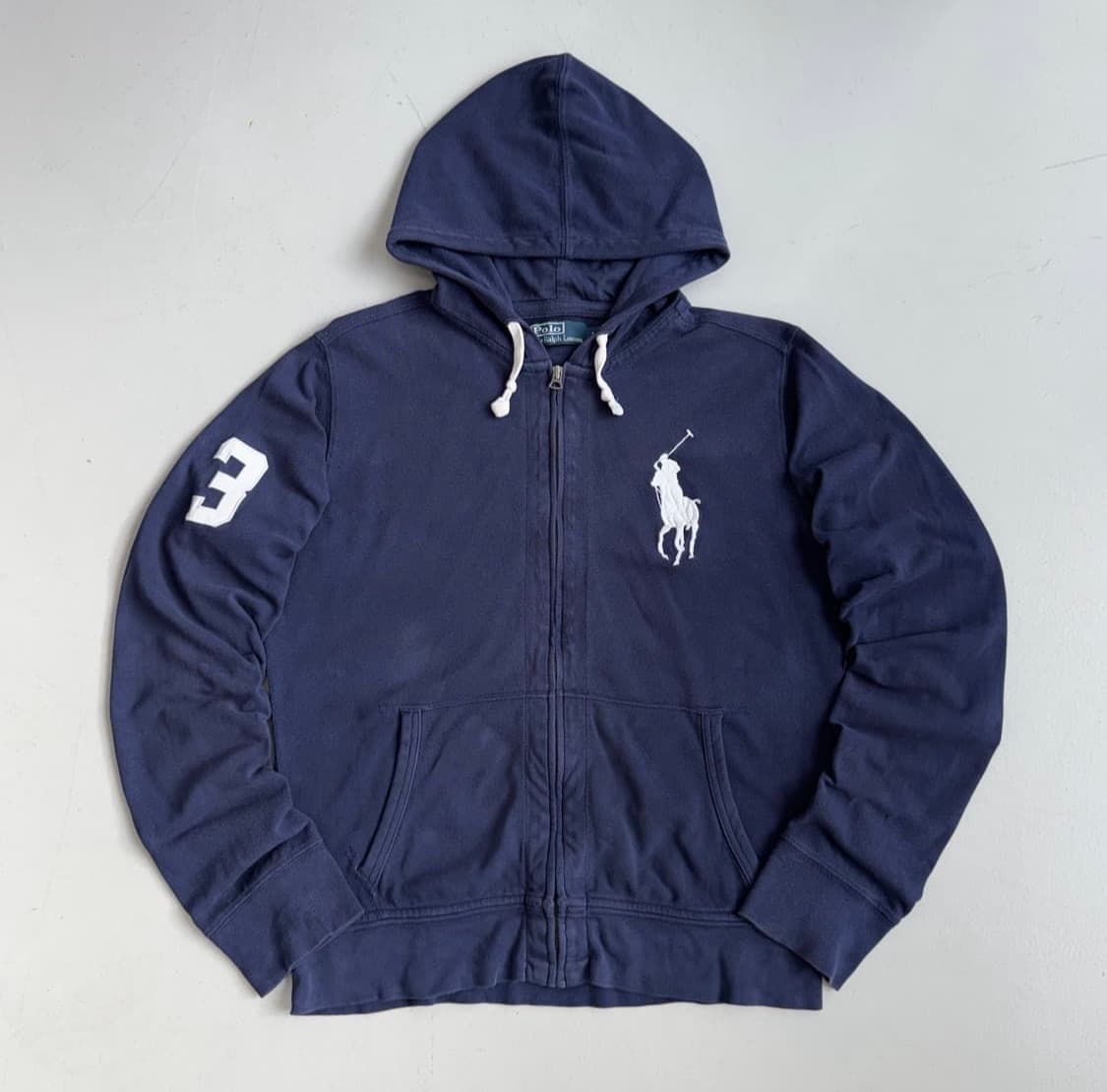 폴로 랄프로렌 치프키프 빅포니 후드집업 네이비 상품이미지2