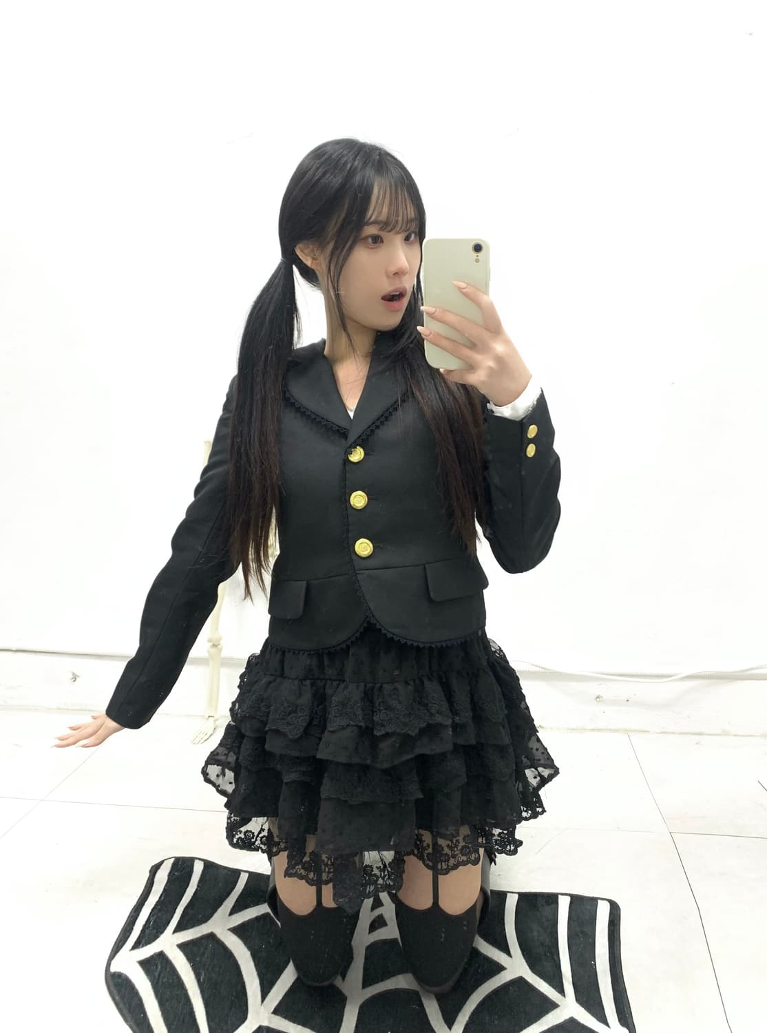 [AMAVEL] 공겜 여주 프레피룩 코디 세트 상품이미지2