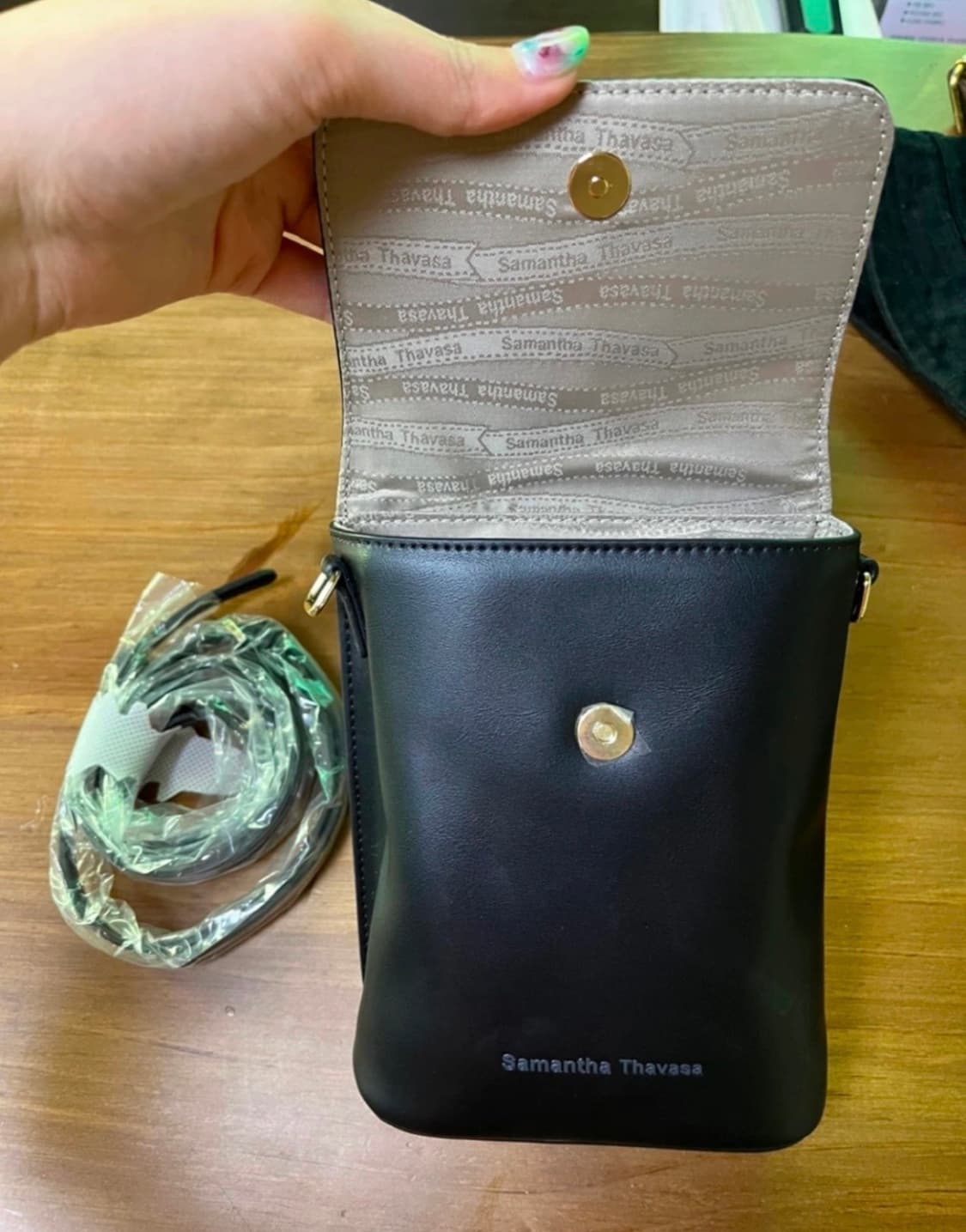 미니 레더 크로스백 상품이미지2