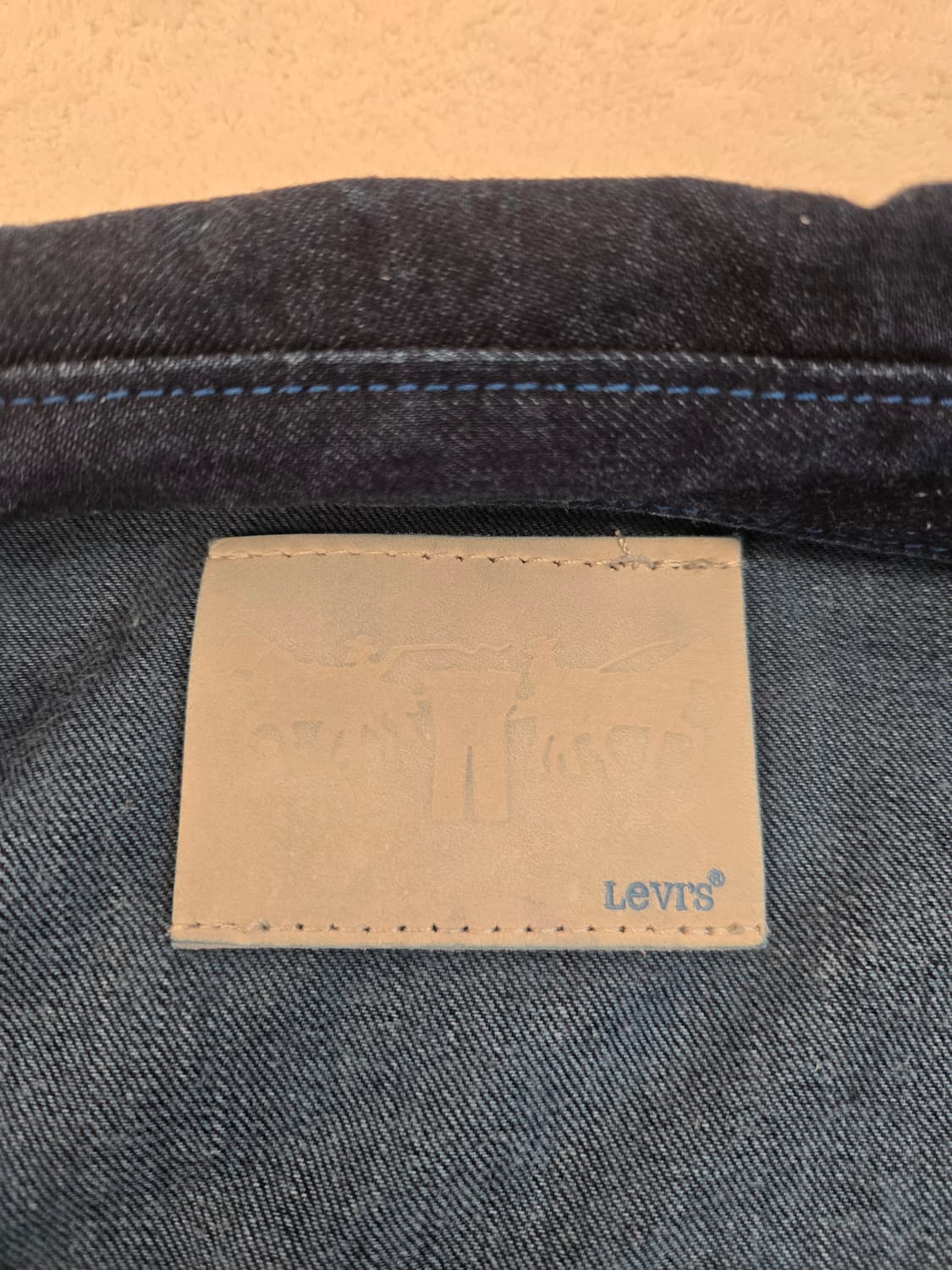 리바이스 인디고 데님 집업 자켓 XL 상품이미지9