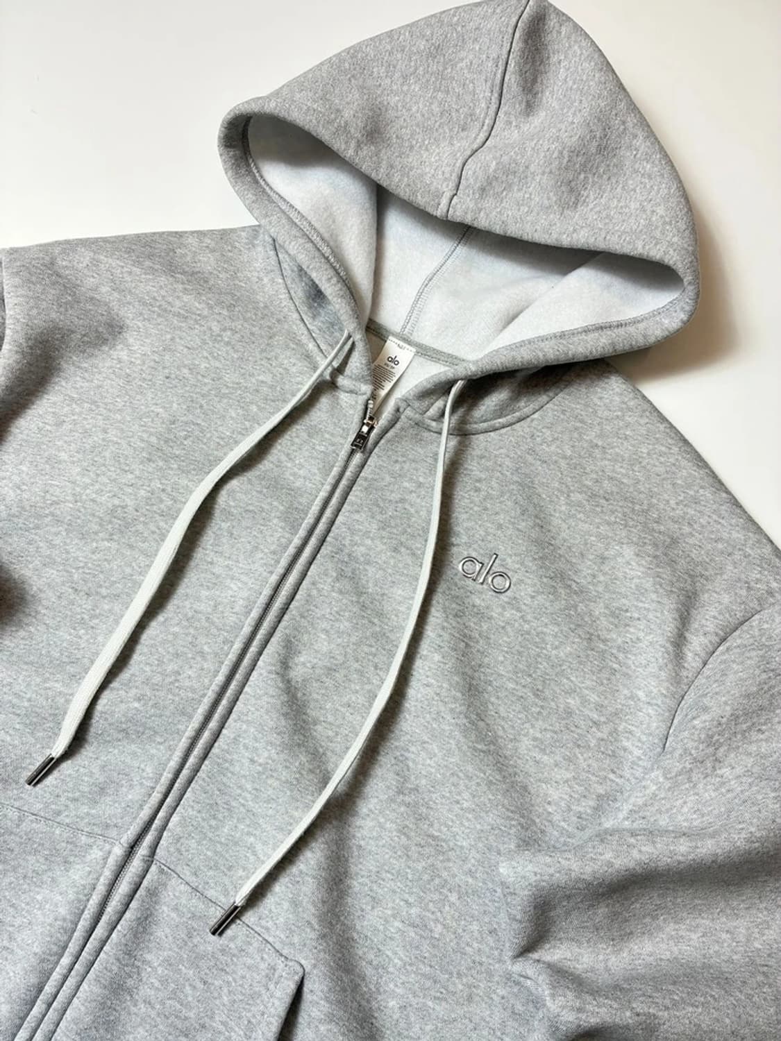 알로 ALO Accolade 헤비코튼 후드 집업 PN8211 상품이미지3