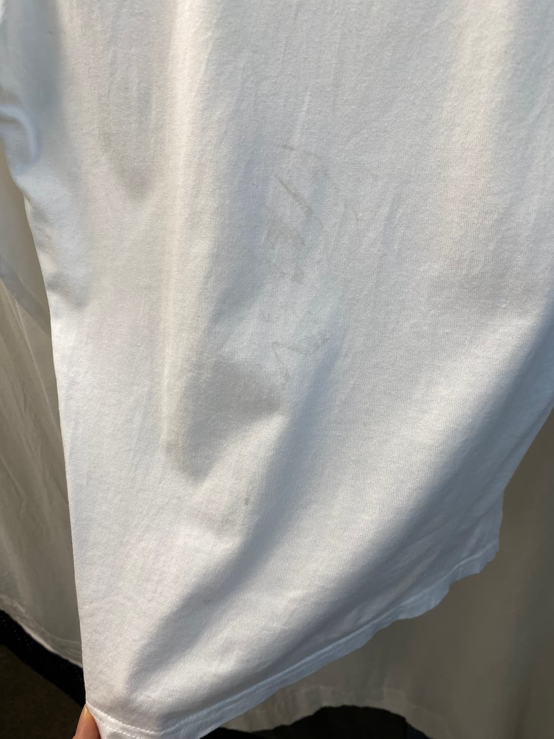 HPP 화이트 긴팔티셔츠(S) 상품이미지9