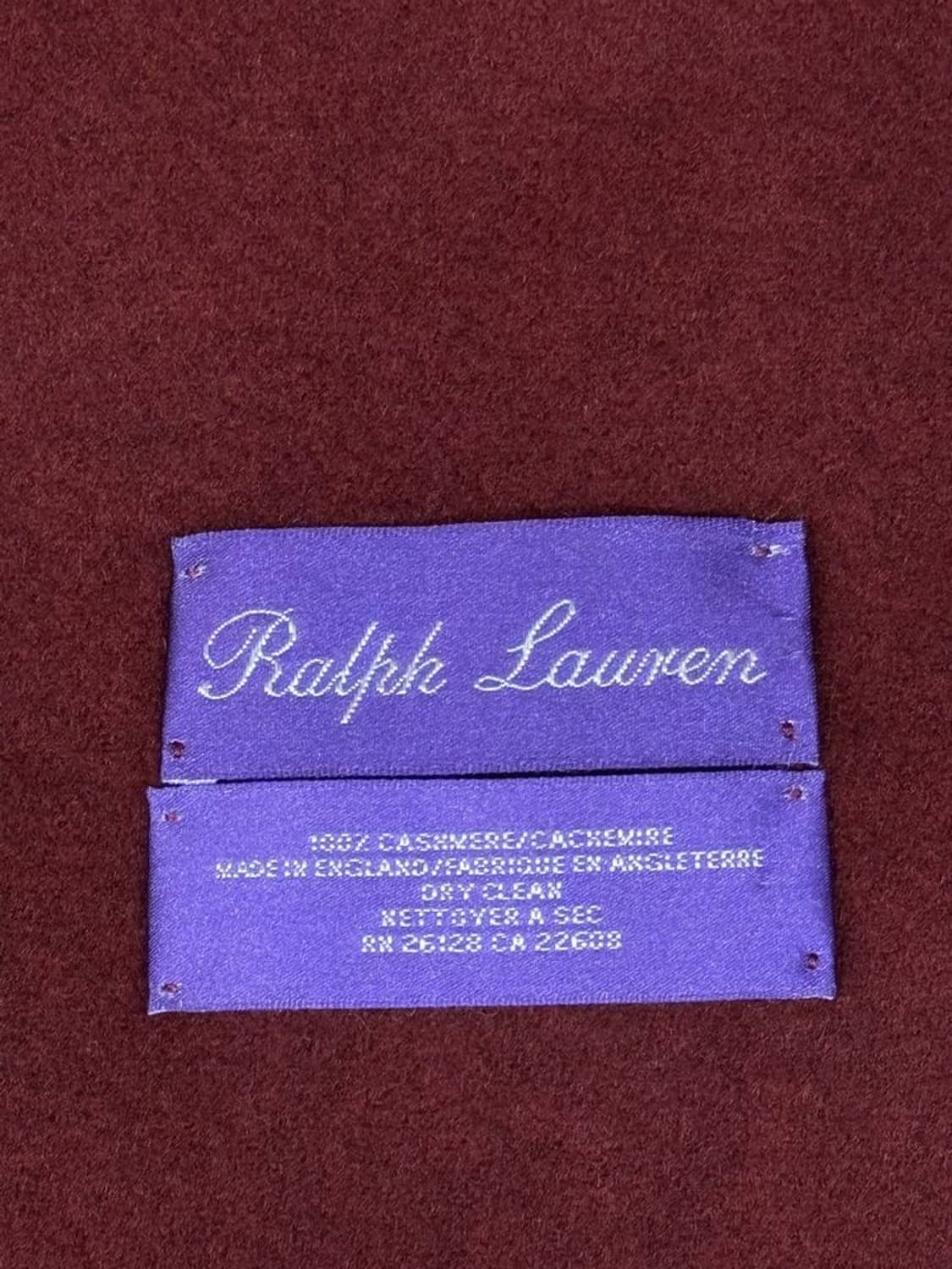 랄프로렌 퍼플라벨 캐시미어 머플러 상품이미지10