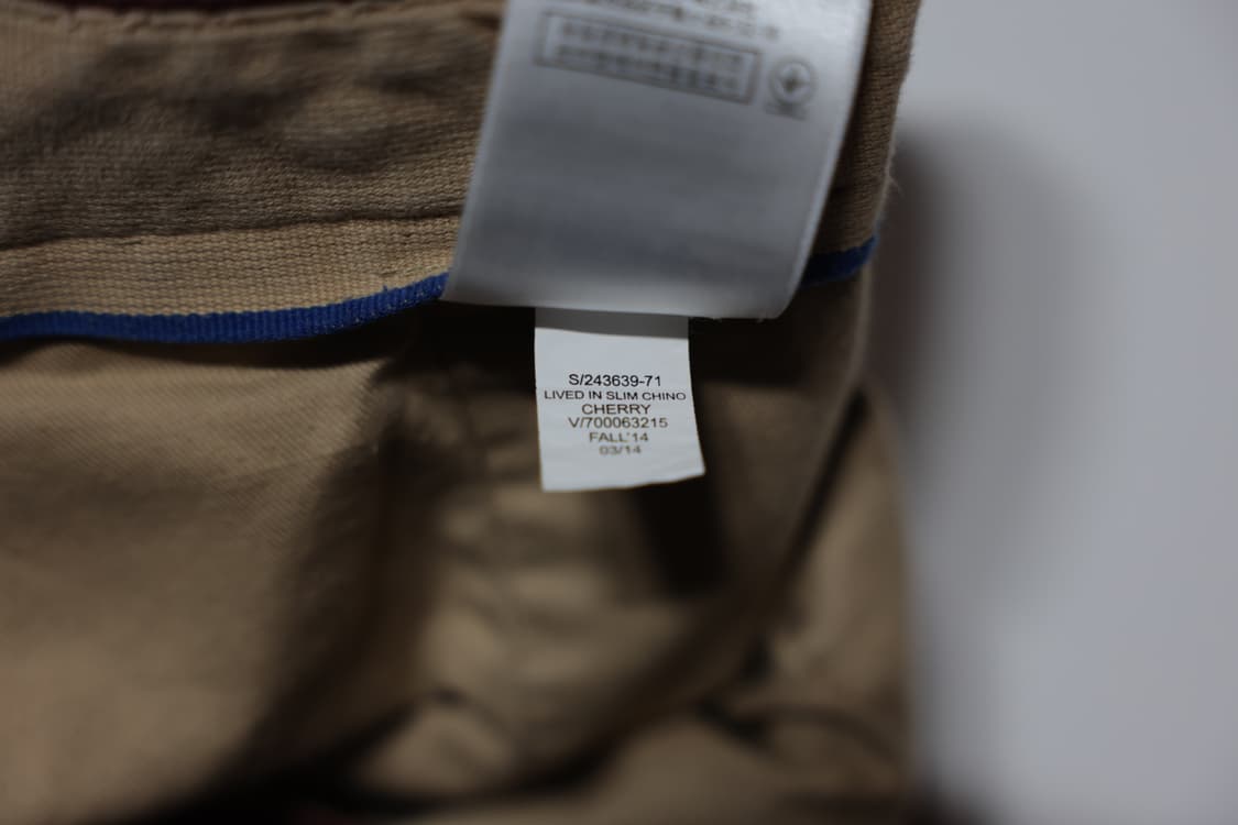 GAP Cherry Burgundy Chino pants 상품이미지5