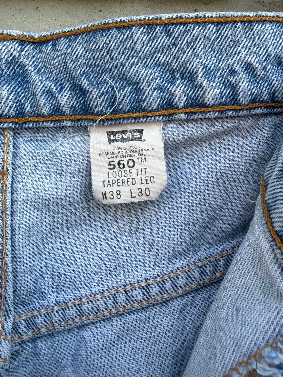 90’s 560 Vintage Levi's 상품이미지7