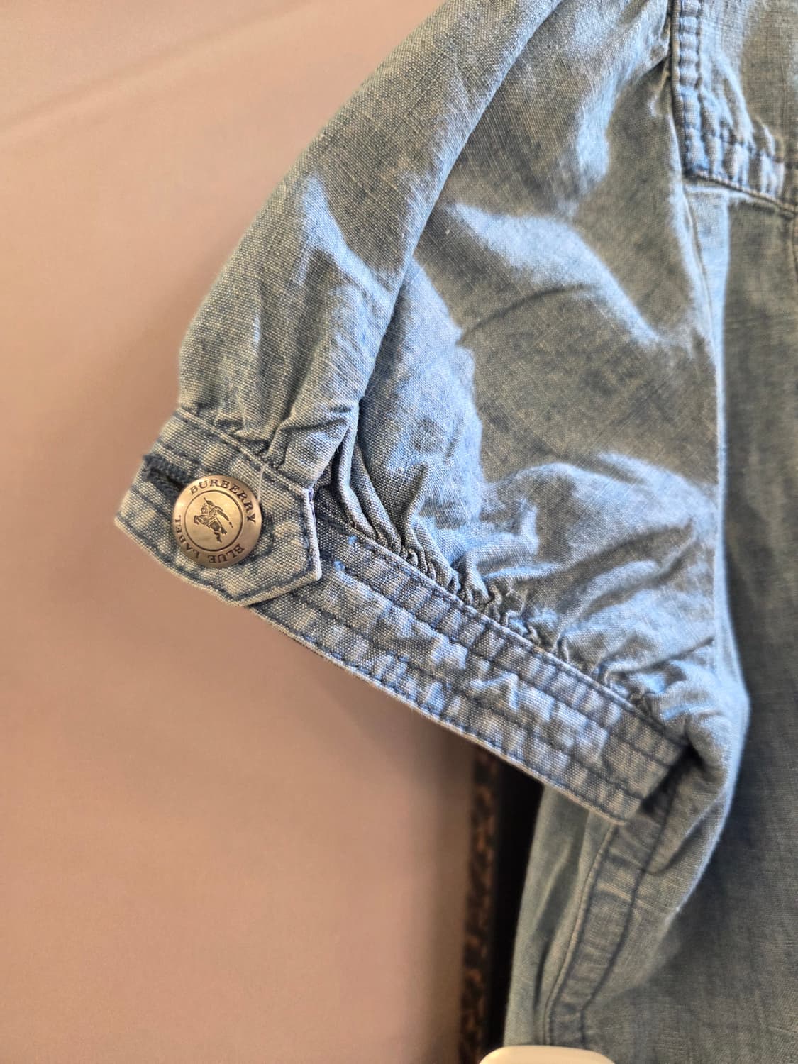 Burberry 버버리 연청 반팔크롭자켓 상품이미지5