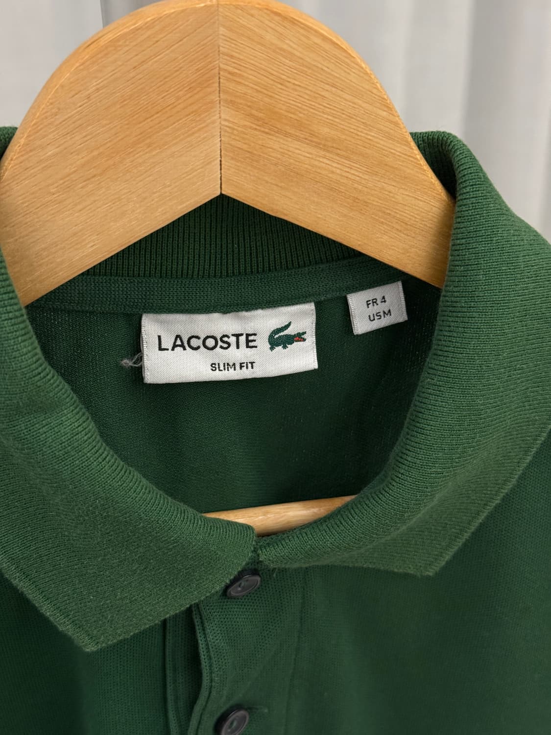 라코스테 폴로티 반팔티 딥그린 M(4)  상품이미지2