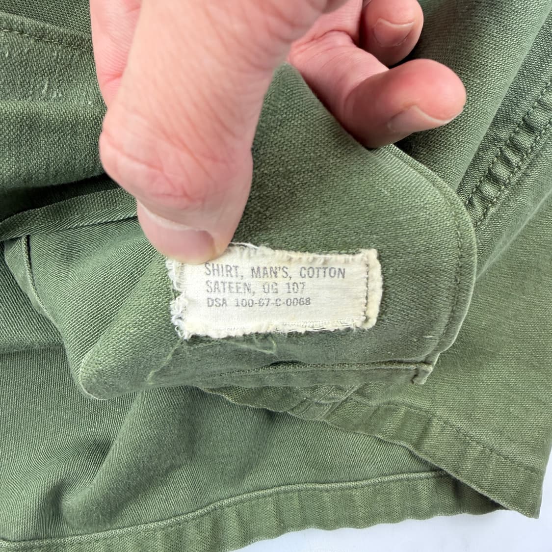 60s OG-107 베트남 자수 셔츠 상품이미지4