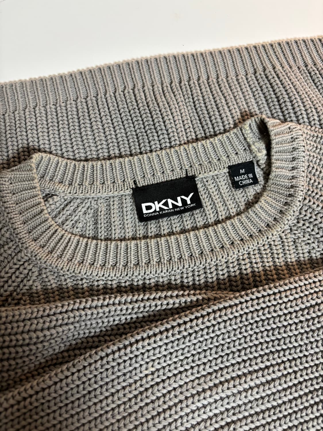 DKNY 그레이 니트 상품이미지6