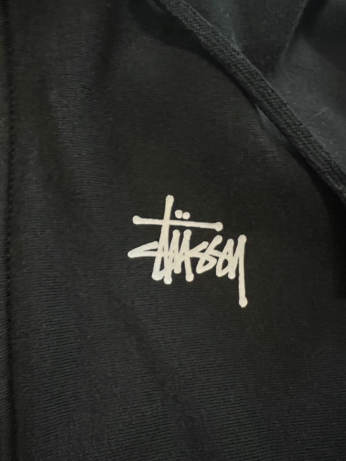 L) 스투시 베이식 후드집업 블랙 2023 상품이미지2