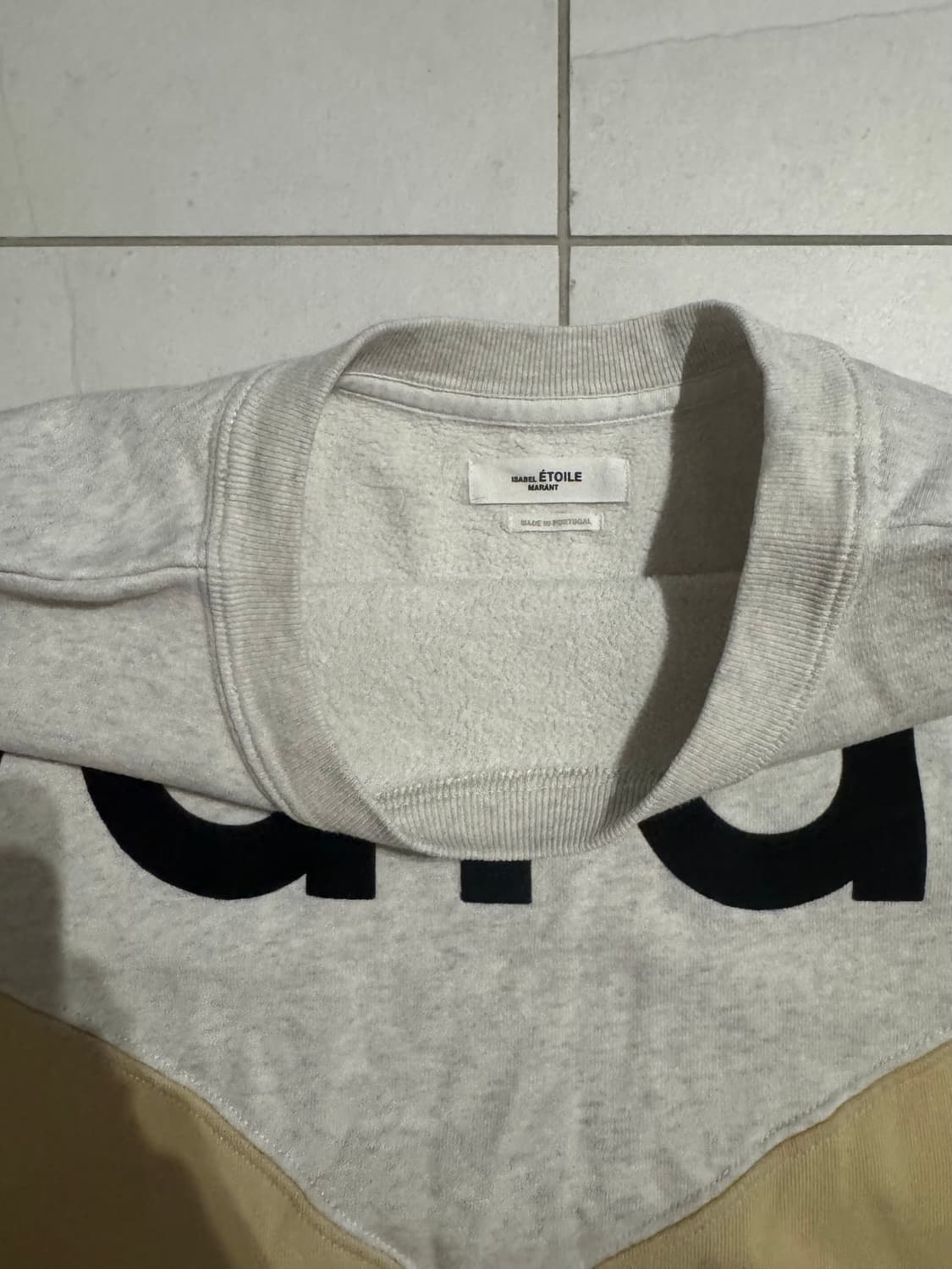 Isabel Marant Étoile 휴스턴 로고 프린트 크루넥 스웨트 상품이미지4