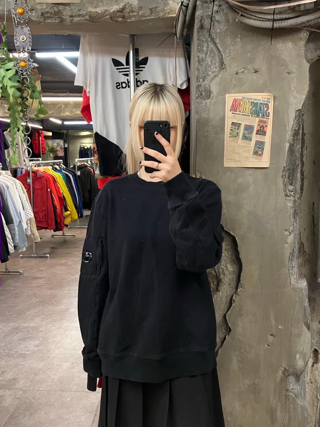 씨피컴퍼니 맨투맨 블랙   #csz1800 상품이미지2