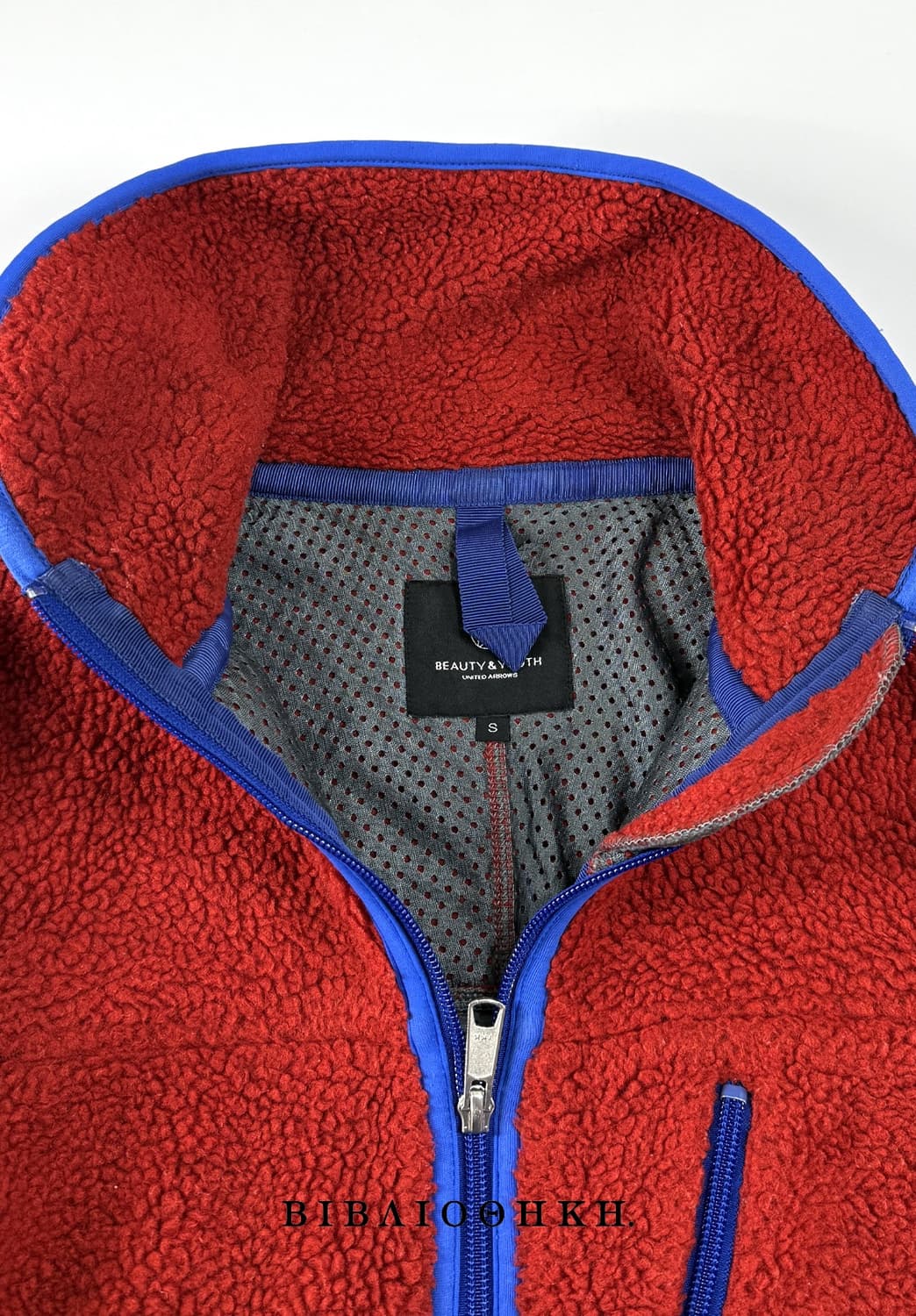 컬러 블럭 후리스 투웨이 자켓 상품이미지5