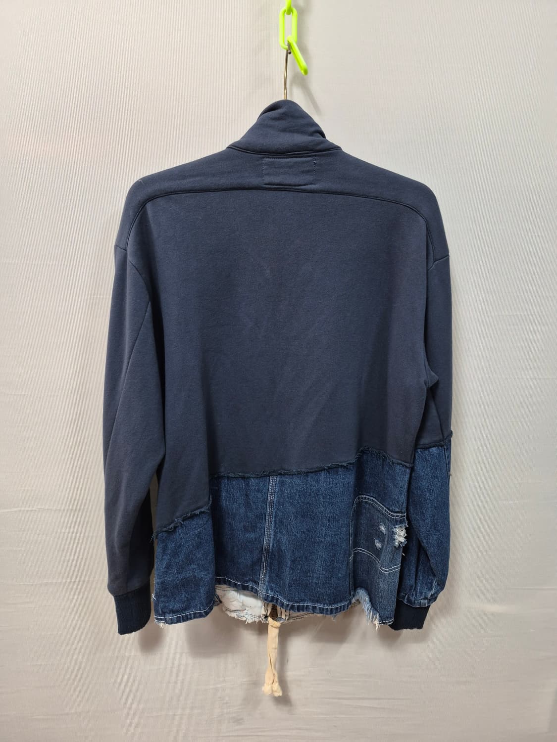 그렉 로렌 50/50 데님 패치워크 트랙 자켓 3 105~110 상품이미지2