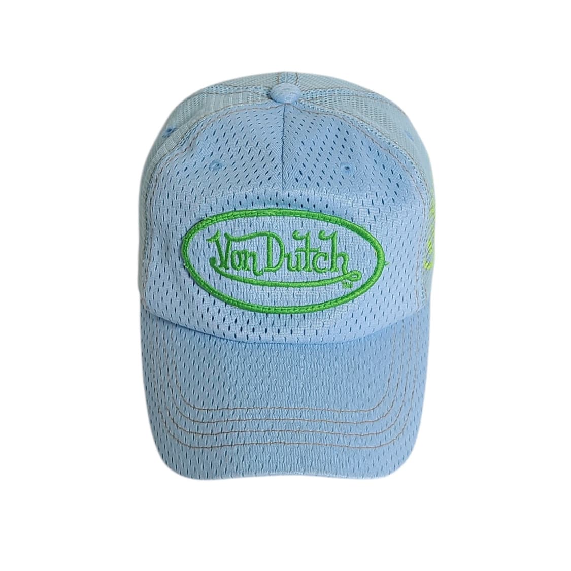 VonDuTch) 본더치 Y2K 사이드 로고 메쉬캡 스카이블루 상품이미지1