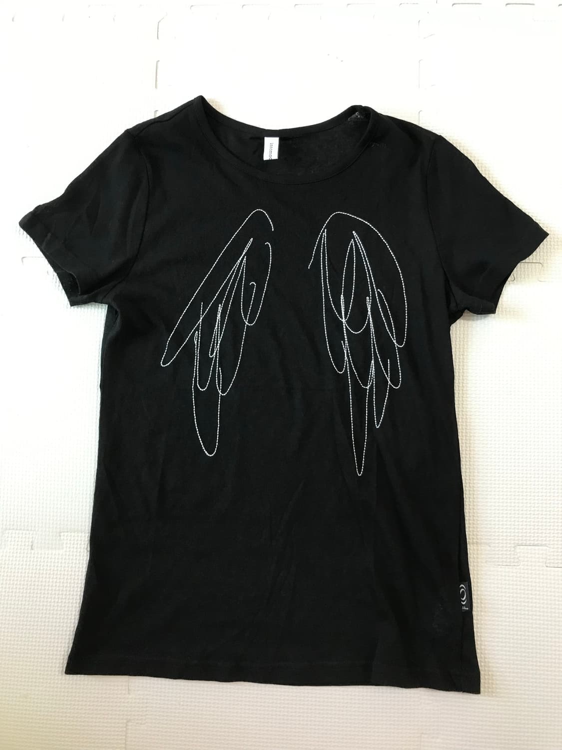 빈티지 날개 별 포인트 반팔티 상품이미지1