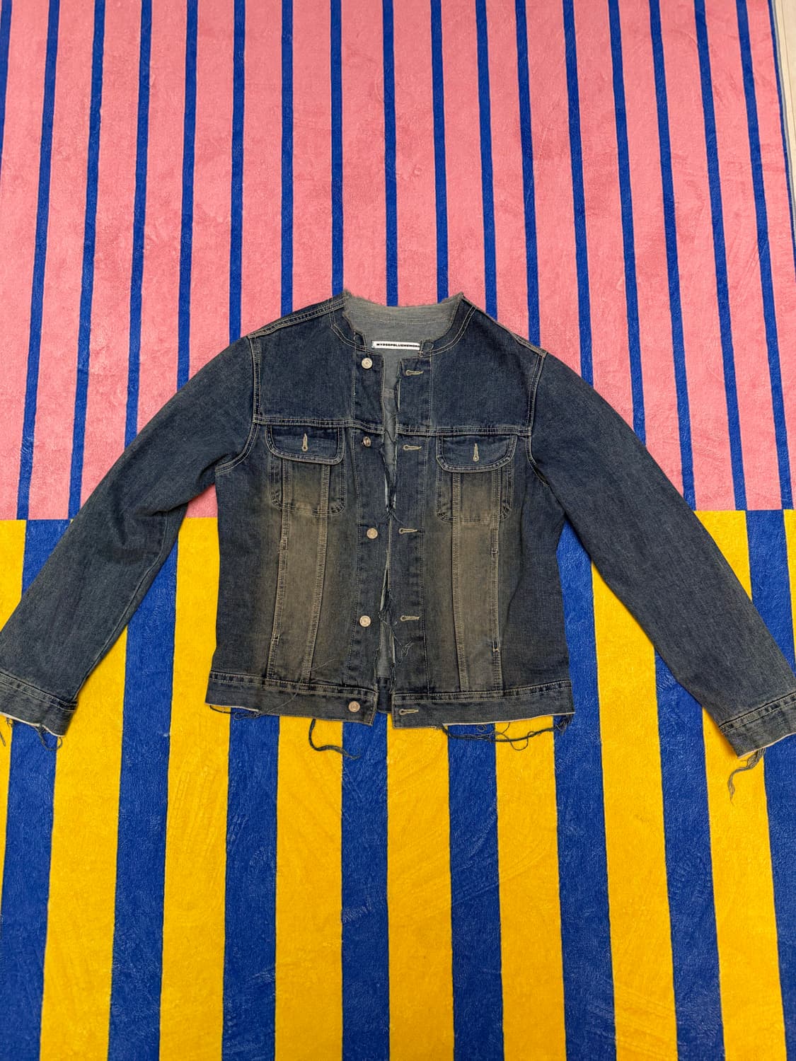 마니딥블루메모리즈 데님 청자켓 상품이미지1