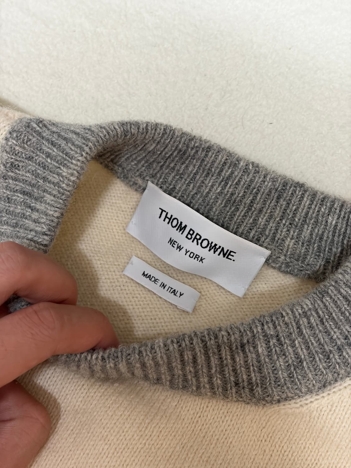 (최상) 톰브라운 여성 울 니트 42 상품이미지3