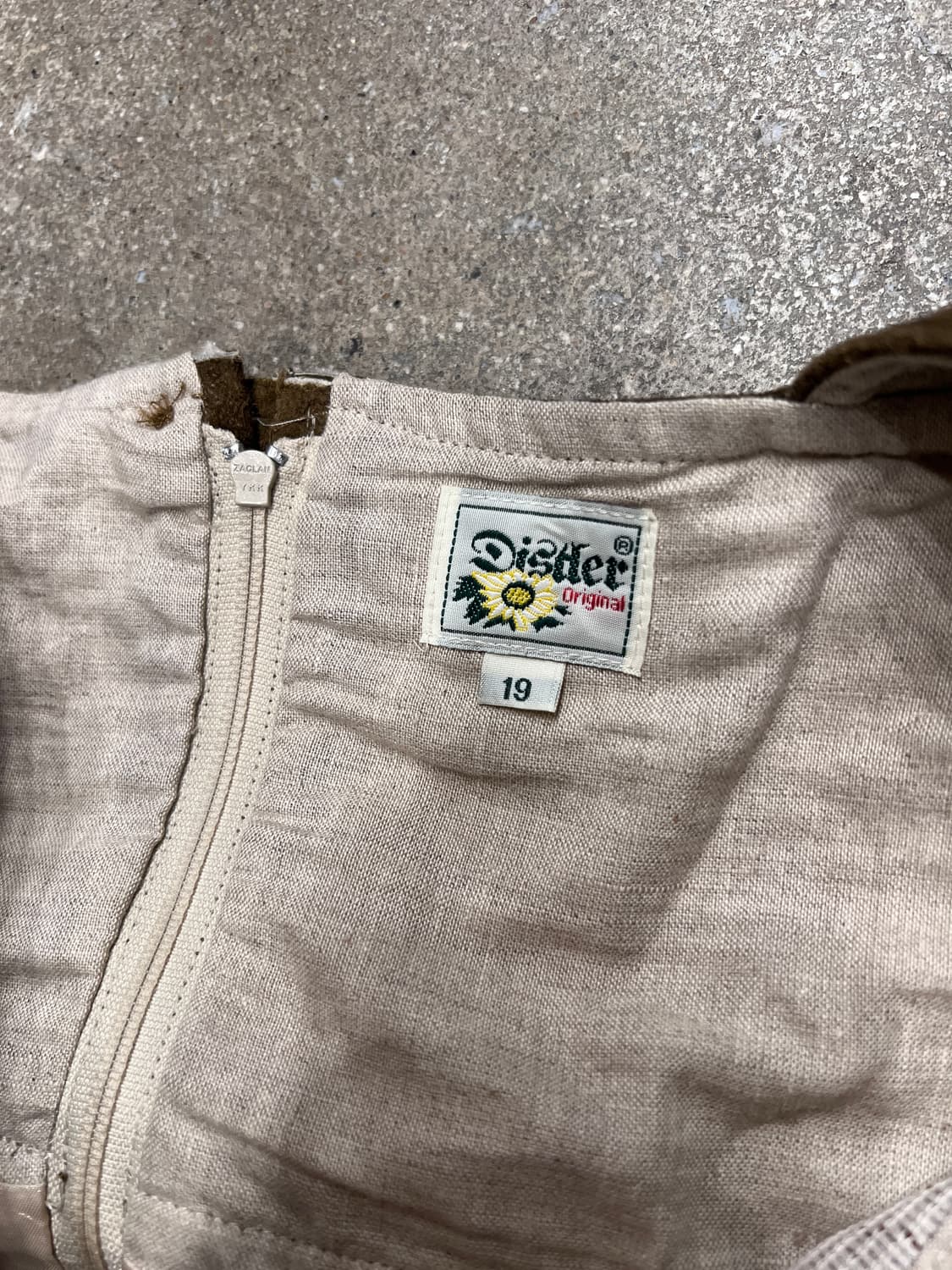 Distler Original 트라흐텐 리넨 컨트리 하우스 드레스 상품이미지8