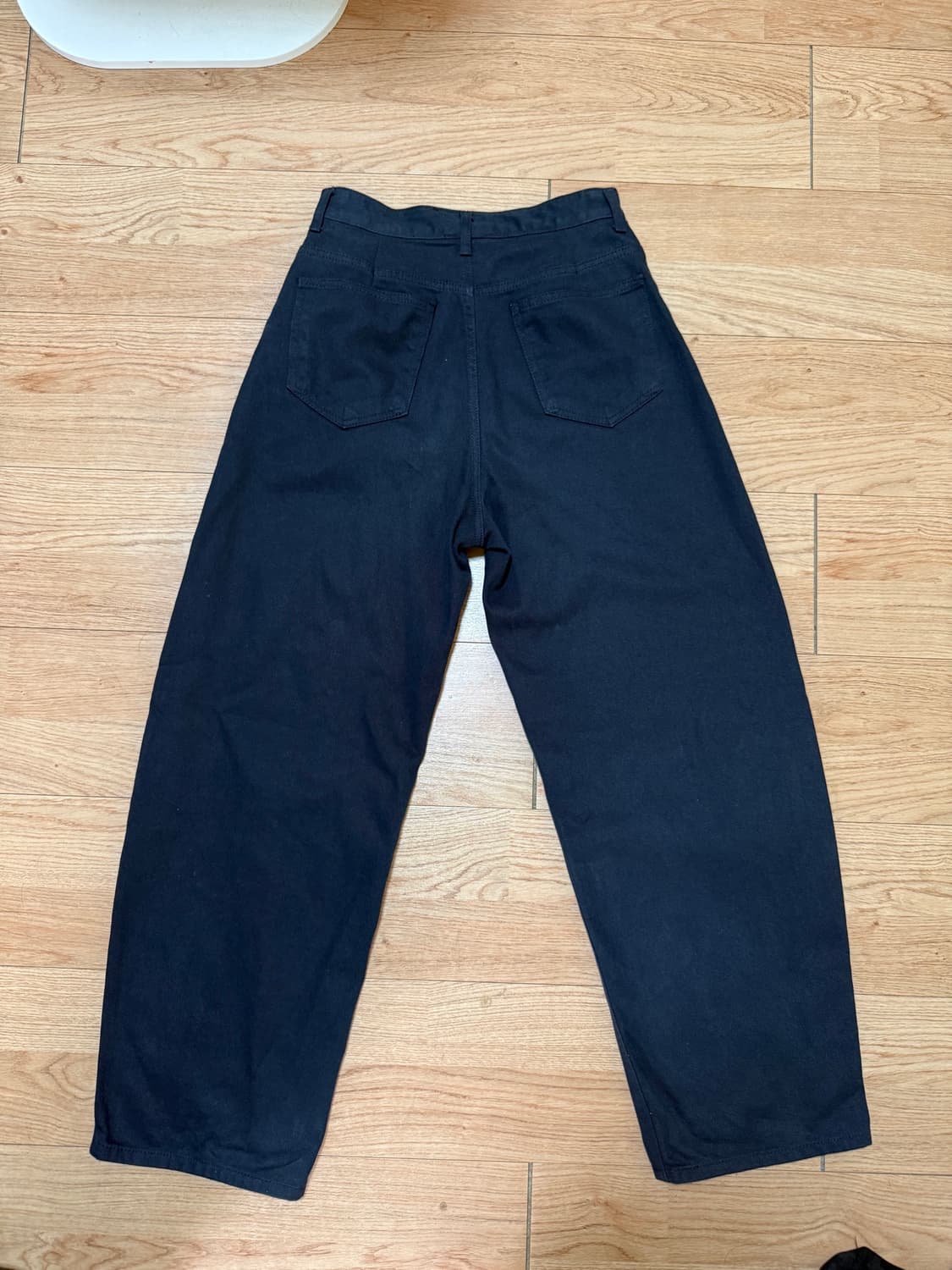 (28~30size) 와이드핏 네이비 데님팬츠 상품이미지2