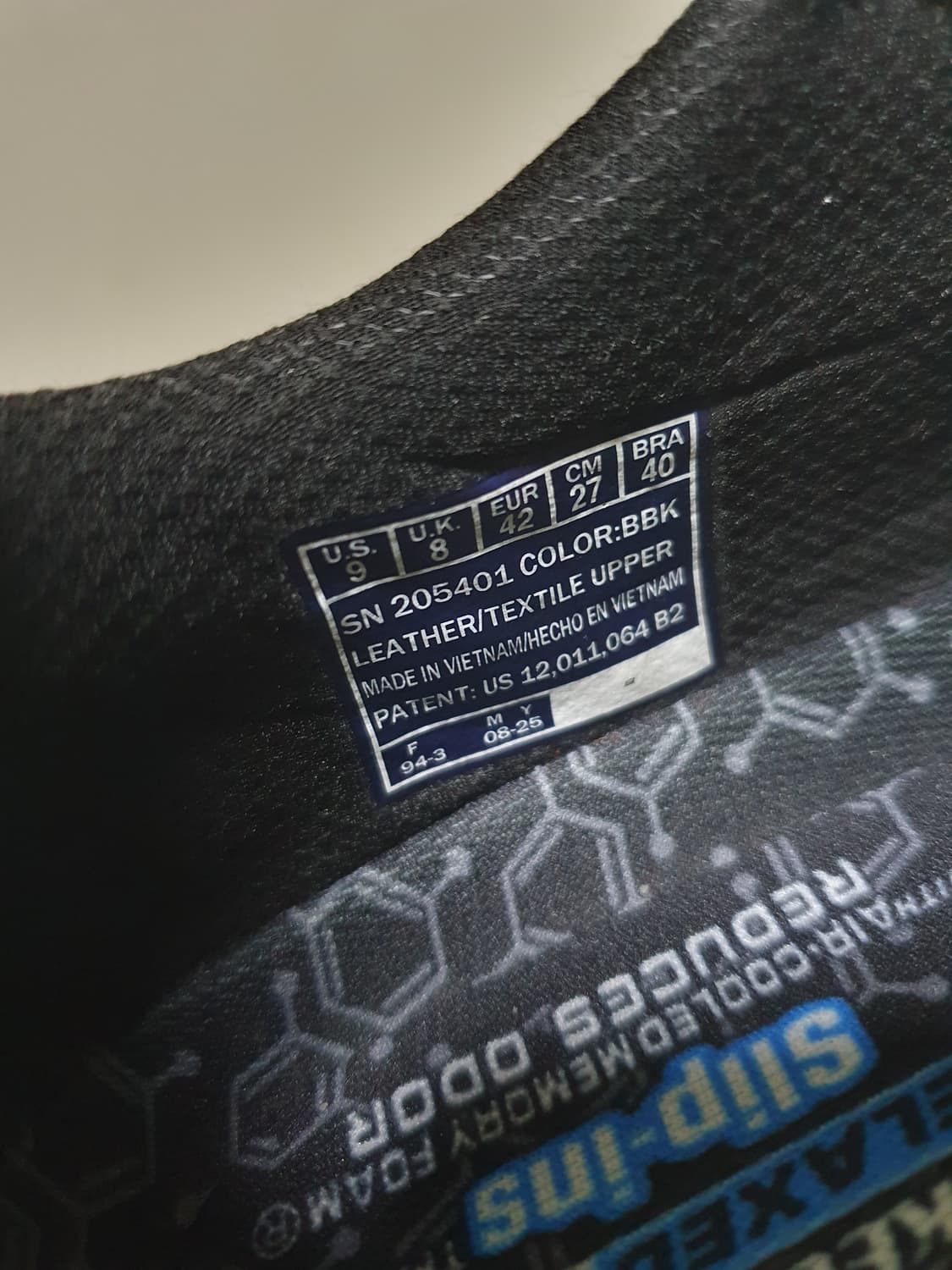 스케쳐스 남성 블랙 슬립온 운동화 270 상품이미지9