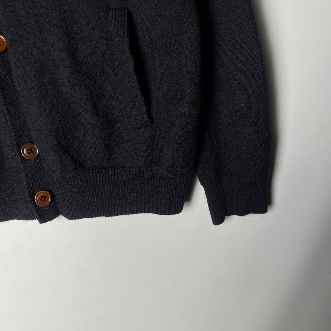 [BEAMS] 빔즈 하이넥 울 니트 가디건 상품이미지4