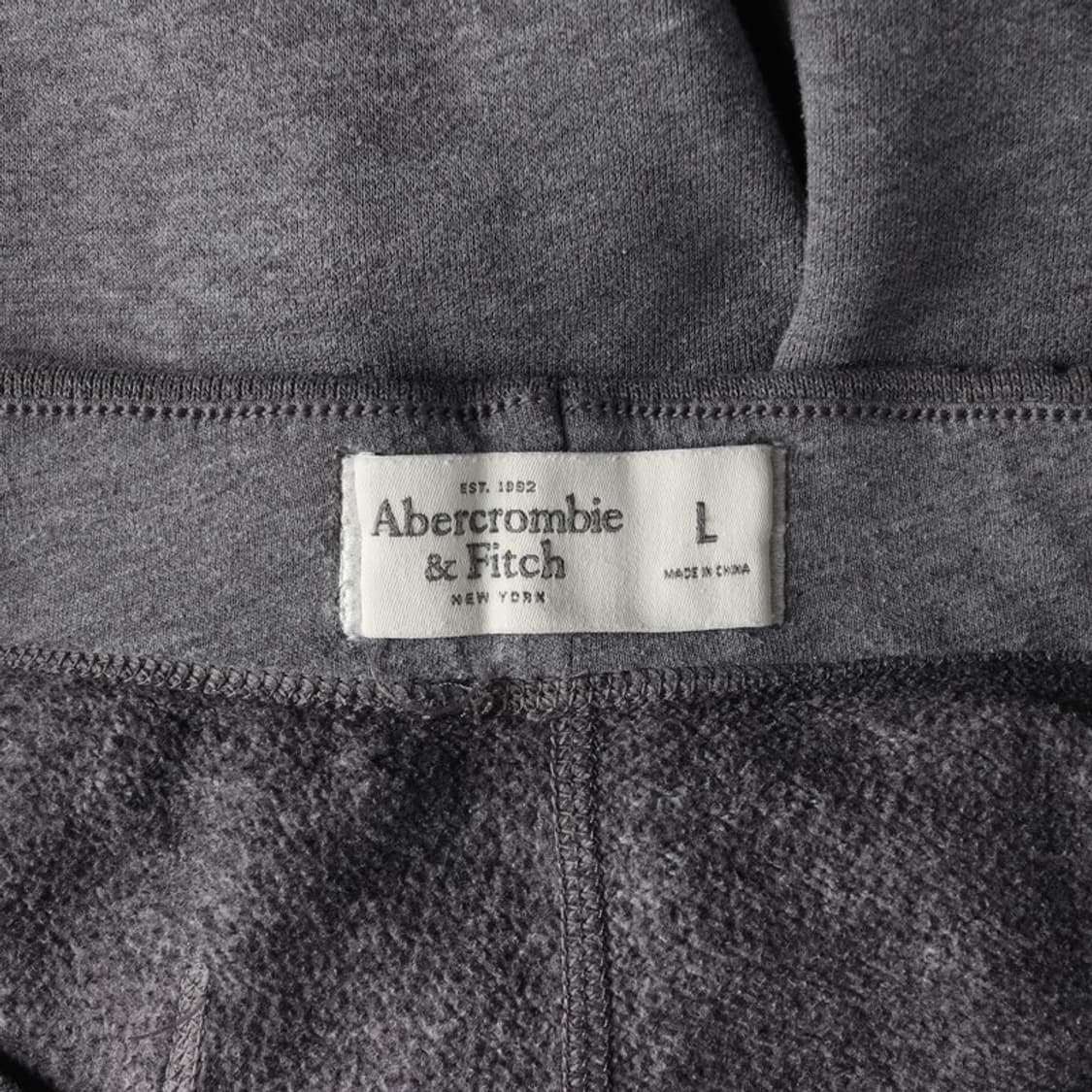 아베크롬비 차콜 스웻팬츠 L 상품이미지6