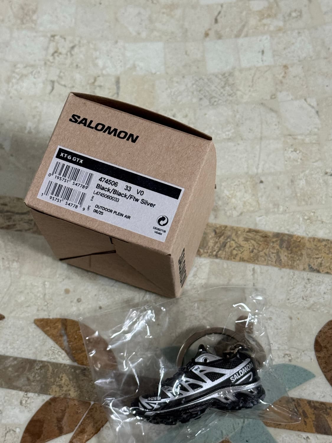 살로몬 XT6 키링 새상품 상품이미지3